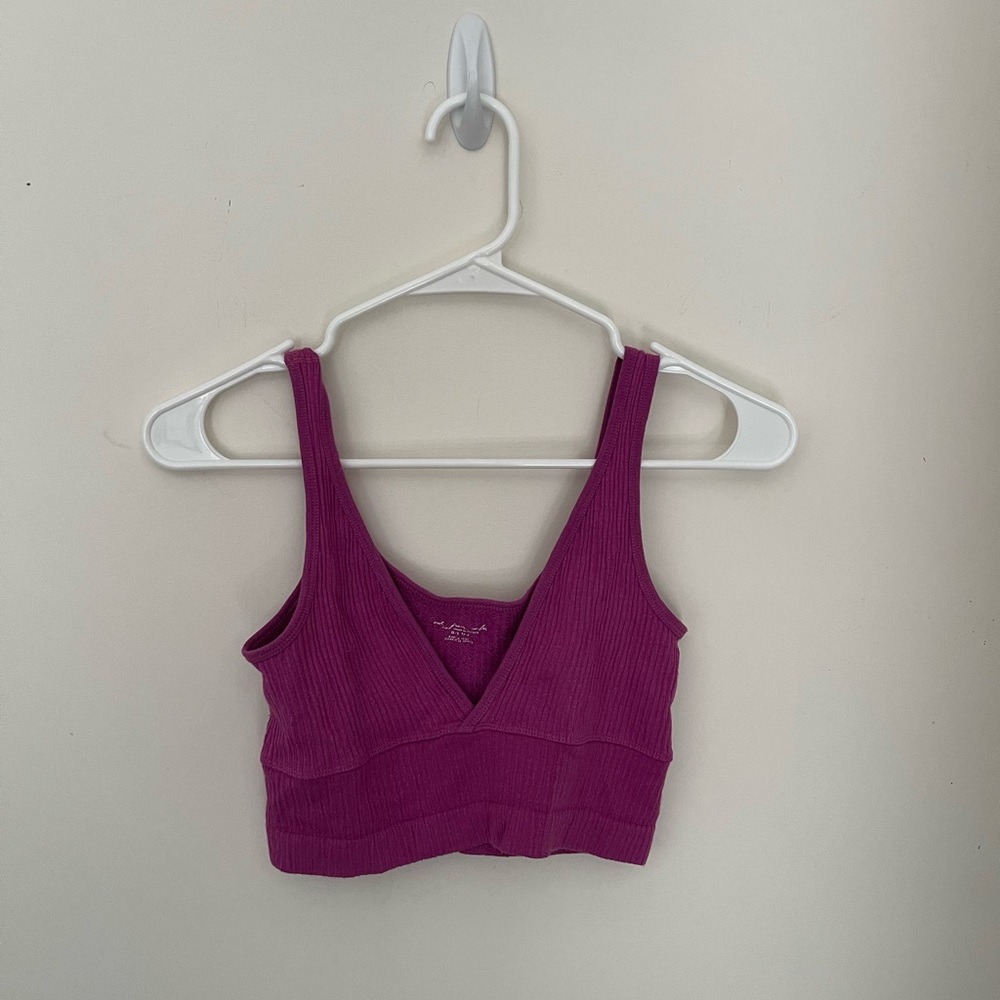 Urban Outfitters Purple Crop Top
